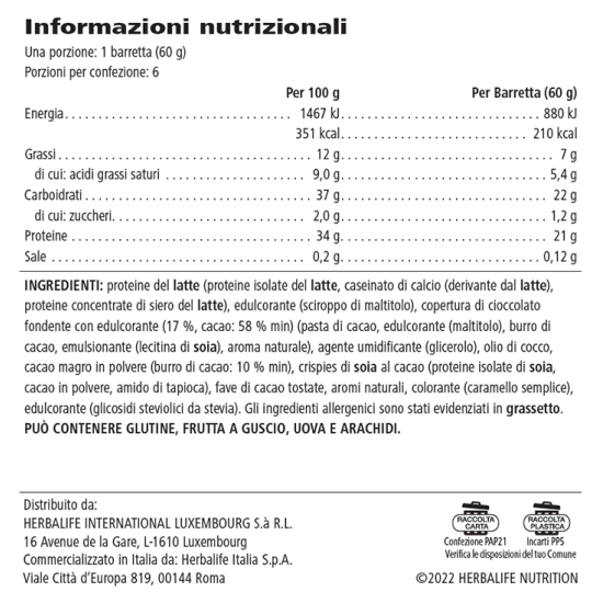 Herbalife24 Achieve protein szelet