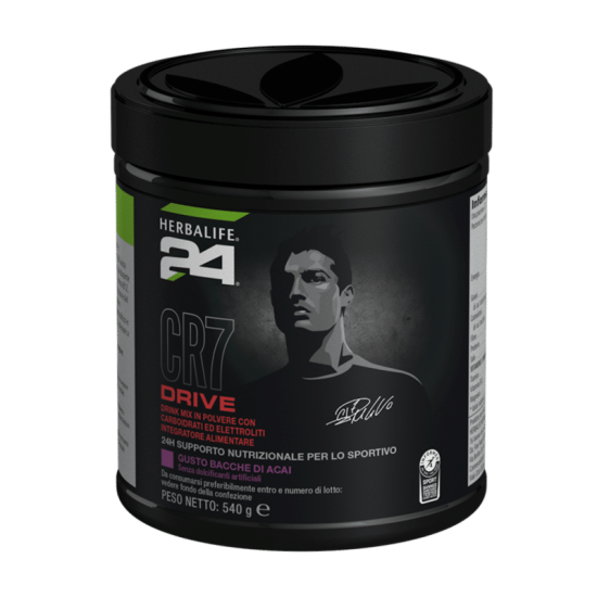 Herbalife CR7 Drive Bevanda di carboidrati ed elettroliti Acai Berry 540g