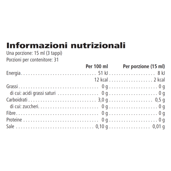Aloe Concentrato alle Erbe aloe vera koncentrátum