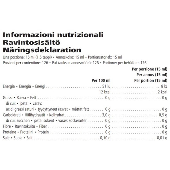 Aloe Concentrato alle Erbe aloe vera koncentrátum