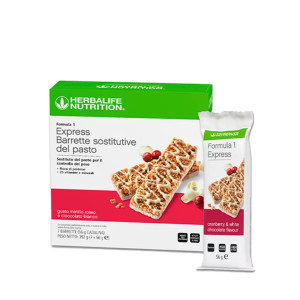 Formula 1 Express Mirtillo Rosso e Cioccolato Bianco