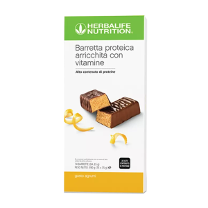 Herbalife Barrette proteiche Agrumi 14 barrette